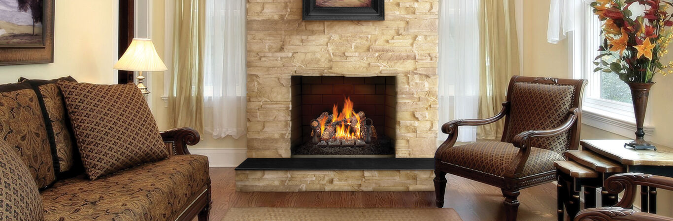 ventless gas log set